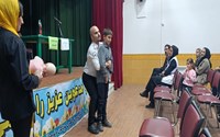 برگزاری کارگاه آموزشی رفع انسداد تنفسی و احیای پایه به مناسبت هفته کودک در مدرسه